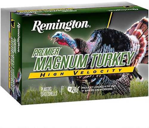 12 Gauge 5 Rounds Ammunition Remington 3" 1 3/4 oz Copper Plated Lead #4